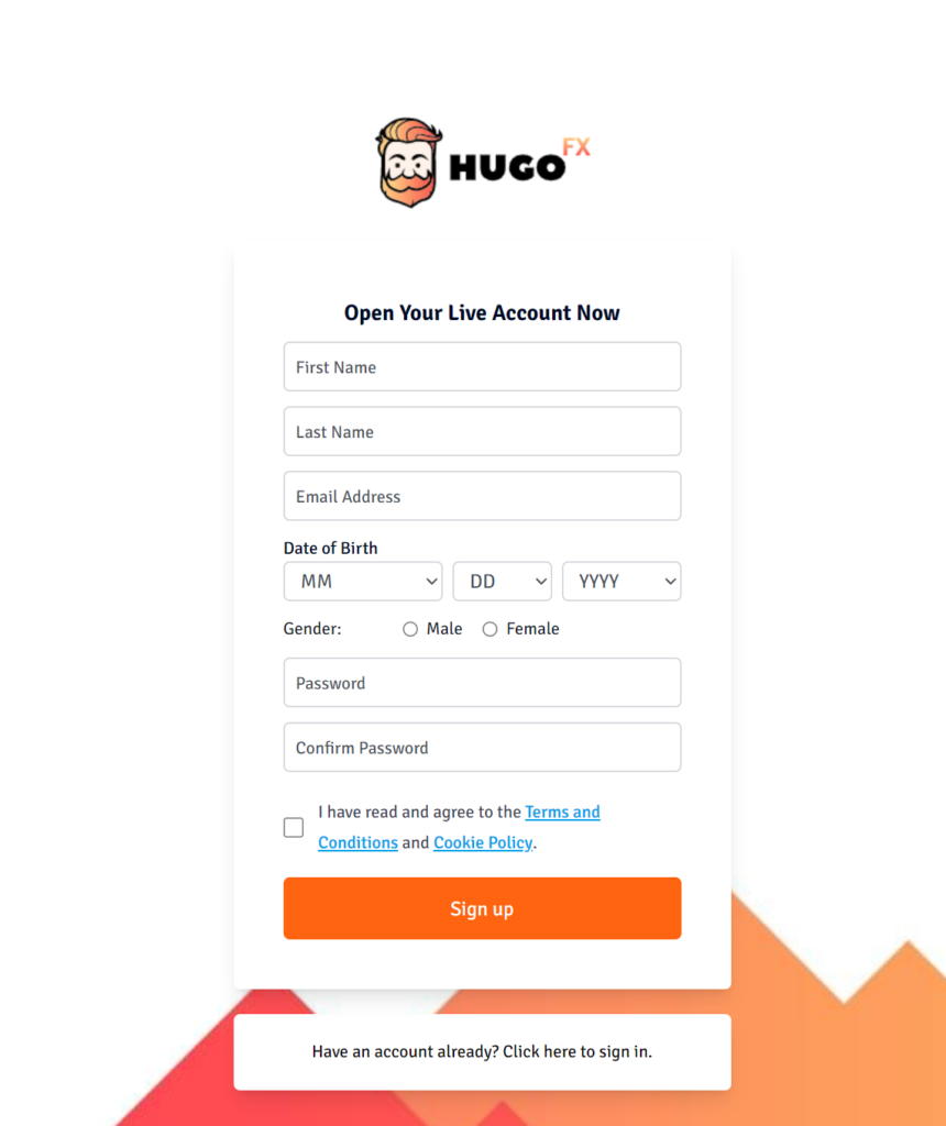 How to Open an Account on Hugo's Way